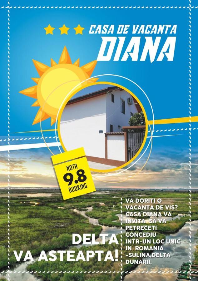 Hotel Casa Diana Sulina Exteriér fotografie